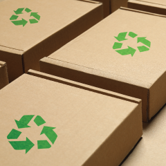 emballage carton recyclé personnalisé